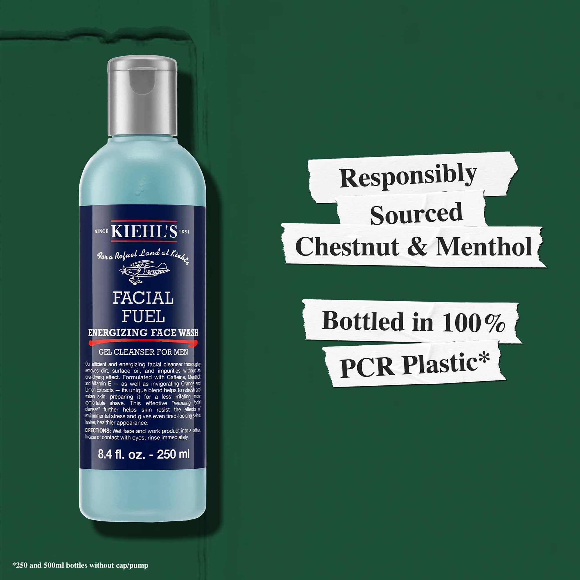 Facial Fuel Energizing Face Wash, Destroy Oil and Impurities -Kiehl's